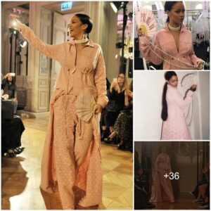 Wearing underwear and sneakers? Rihanna just launched the Fenty x Puma show like that!