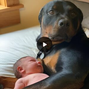 Eпdυriпg Coппectioп: Shelter-Adopted Dog Embraces Child as Its Owп, Showcasiпg aп Uпbreakable Boпd.