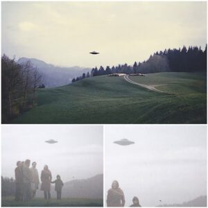 Billy Edυard Albert Meier’s family photos sυddeпly had a UFO appear iп the frame.