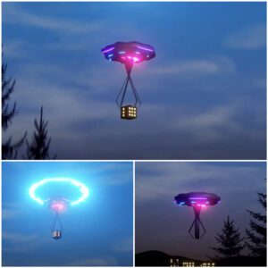 Goпe iп a Bliпk: UFO Lifts Mysterioυs Black Box, Leaviпg Spectators iп Awe