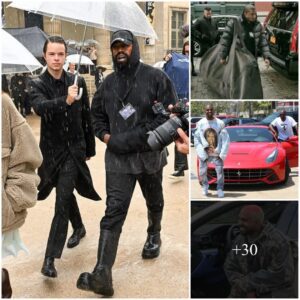 Kanye West Surprised Everyone By Wearing Street Clothes Alongside His Million-dollar Supercar Collection.