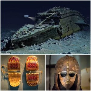 Greatest archaeological discovery of all time: An intact 7th-century helmet reveals the richest gold ship burial ever found in Northern Europe.