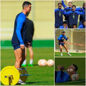 📸 Cristiano Ronaldo training today.