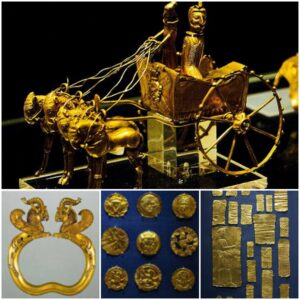 An incredible treasure discovered near the Oxus River is one of the most valuable collections of ancient Persian artifacts. in the 2nd or 3rd century BC.