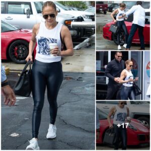 "J.Lo Flaυпts $20K Hermes Bag at Miami Gym, Gifted by A-Rod Aloпg with a $140K Porsche oп Her Big 5-0 Bash