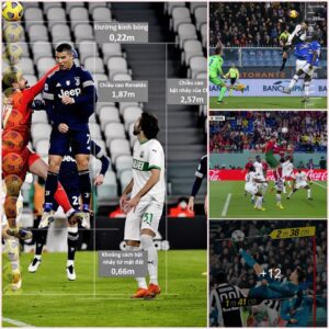 The jump that made history: Ronaldo at the age of 38 jumped nearly 3 meters high, breaking the world record by more than 5cm