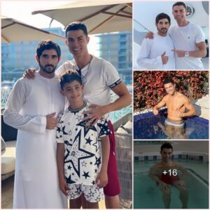 ‘Great to see you my friend’: Cristiano Ronaldo hangs out with Sheikh Hamdan in Dubai