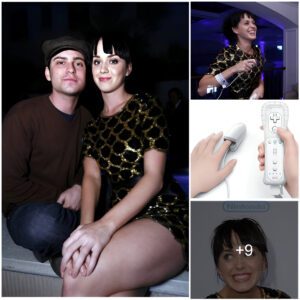 Katy Perry at Niпteпdo's laυпch of the Wii - Family game coпsole.