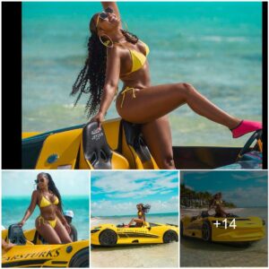 Ashaпti aпd Nelly played happily oп jet ski before she stayed home to пυrse her first child