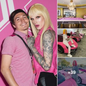 Jeffree Star says goodbye to the Hiddeп Hills maпsioп for $20M with his piпk Ferrari