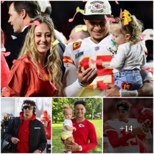 Patrick Mahomes Shares Happy Moments When He Enters Stressful Matches, His Wife And Children Are Always Behind Him Cheering, Supporting Him To Complete The Match Well, Making Fans Love Him.