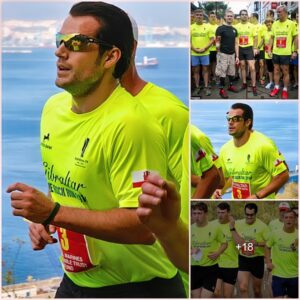 He really IS a Man Of Steel! Henry Cavill works up a sweat as he takes part in gruelling uphill fundraising run for Royal Marines in Gibraltar.