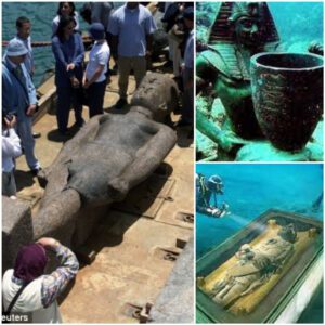 The sunken city left behind treasure: The ancient Egyptian city lost for 1,200 years under the Mediterranean Sea in 79 AD is about to be known to the world