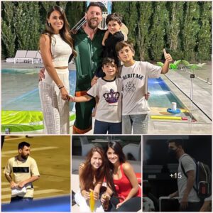 Messi quietly returned to his hometown with his family, apparently to prepare for the wedding of a special person