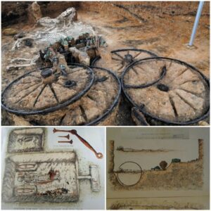 2,500-Year-Old Chariot Found – Complete with Rider And Horses