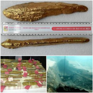 Orichalcum, the lost metal of Atlantis, may have been found on a shipwreck off Sicily