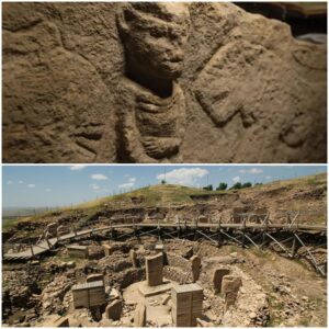 11,000 year-old carving of man holding his penis is the oldest narrative from the ancient world