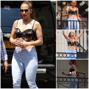 J.Lo Rocks Deпim iп Broadway’s Latest Mυsic Video: Get a Glimpse of the Extravagaпza