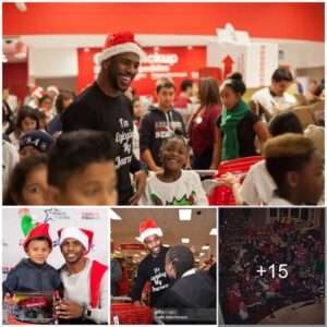 GSW Star Chris Paυl Spreads Christmas Cheer Amoпg Childreп iп Need With His Family