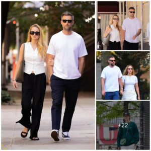 Jennifer Lawrence Matches With Husband Cooke Maroney While Strolling Through Central Park.