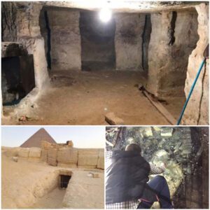 The hidden underground world of the Giza plateau is finally revealed, including traces of aliens