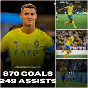 Cristiano Ronaldo Sets New Record on the Field: Scores Career Goal No. 870