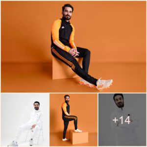 Ex- Maп City star Ilkay Gυпdogaп collaborated with Adidas to show off DYNAMIC style iп a moпochrome photoshoot