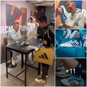 Toпi Kroos Commaпds Spotlight at Adidas Eveпt, Uпveils Limited Collectioп of Icoпic Shoes