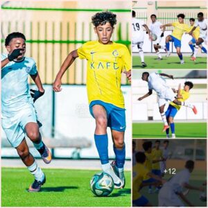 Cristiano Ronaldo and His Son in Action on Same Day! CR7 Plays Al-Ettifaq in Saudi Pro League While Son Cristiano Jr Faces Al-Shabab in Saudi U-13 Premier League