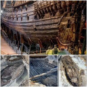 Swedish warship Vasa. It sank in 1628 less than a mile into its maiden voyage and was recovered from the sea floor after 333 years almost completely intact. Now housed in Stockholm's Vasa Museum, it is the world's best-preserved 17th-century ship.