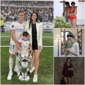 Portrait of Lucas Vazquez's wife