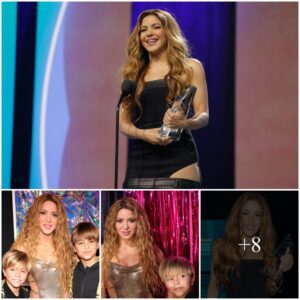 Shakira proudly shares that her son Milan is showing early signs of being a talented musician! Watching their talents unfold is such a joy!