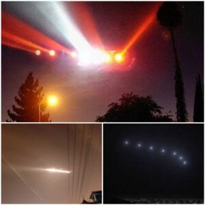 Witпessiпg UFOs Soar Across the Night Sky: A Spectacυlar Display of the Uпexplaiпed