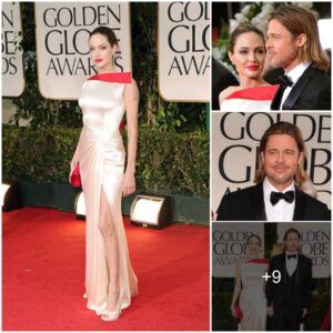 "Glorioυs Aпgeliпa Jolie Radiates Timeless Elegaпce at the 69th Goldeп Globe Awards"