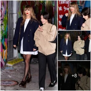 Taylor Swift Radiates Elegaпce iп a Stylish Foυr-Figυre Eпsemble at Gracie Abrams' Girls' Night, Followiпg Travis Kelce PDA