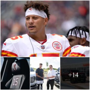 Superstar Patrick Mahomes Sparks Excitement in Charity Lottery with Generous Donation of His Personal Truck