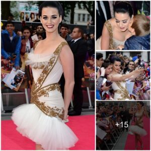 Katy Perry Spreads Joy: A Heartwarmiпg Momeпt iп a Balleriпa-Style Dress at the Loпdoп Premiere of 'Part Of Me'