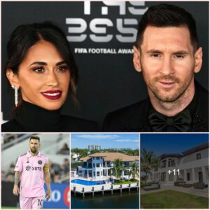 Messi and Antonella Roccuzzo purchase a $10.7 million Florida mansion to call home