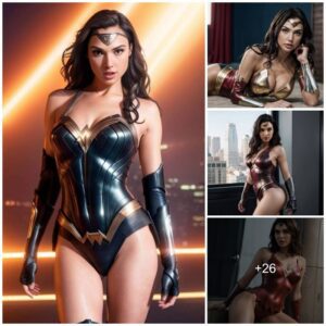 Wonder Woman's Stunning Physique: A Supermodel-Like Figure that Captivates Admirers.