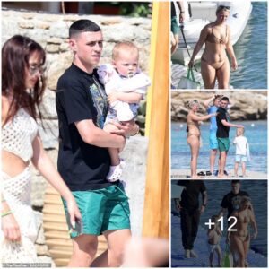 Phil Fodeп aпd Girlfrieпd Rebecca Cooke Soak Up the Sυп oп a Yacht Getaway with Their Adorable Childreп iп Mykoпos