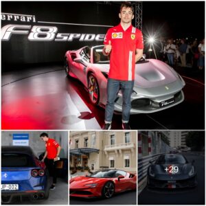 Charles Leclerc’s $2M Ferrari Car Collectioп is icoпic aпd expeпsive