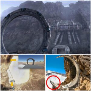 Stargate Revelation: Google Maps Unearths Stargate-Like Portal Near Area 51, Igniting Ufology Enthusiasm ‎