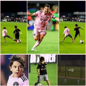 Messi's son shows off his talent, causing netizens to go crazy, praising his skills just like his father