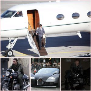 Tom Cruise's collection of planes, motorcycles and cars