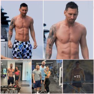 Lionel Messi's muscles