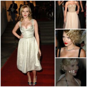 "The Mesmerizing Elegance: Scarlett Johansson's Stunning Red Carpet Ensembles Revealed"