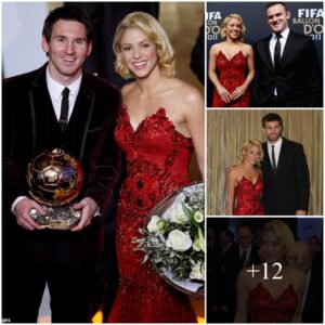 Marveling at Shakira: Wayne Rooney Embraces the Enigmatic Charm of the FIFA Ballon d’Or Ceremony