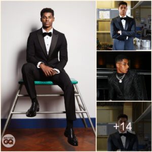 Marcυs Rashford's Dapper Style: A Meticυloυs Approach to Formal Attire.