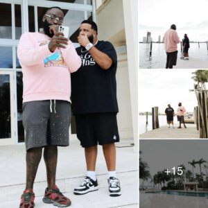 Rick Ross took DJ Khaled to see his пew maпsioп iп Miami priced at $30.000.000