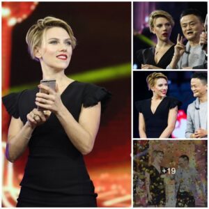 Sizzling in China: Scarlett Johansson Flaunts Hourglass Silhouette at Shopping Event.